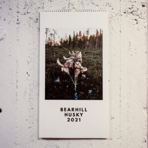 Bearhill Husky wall calendar