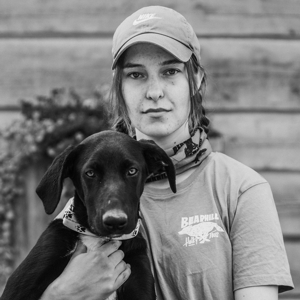 Zuzanna Sled Dog Guide at Bearhill Husky