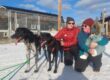 Teemu and his family on a Happy Trail tour